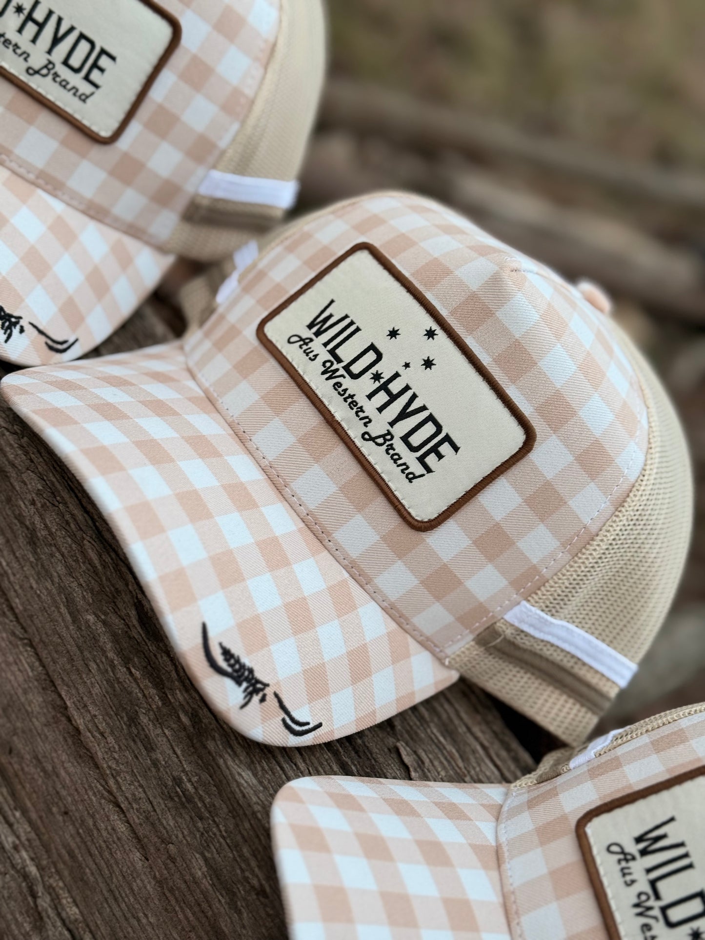 Gingham Trucker