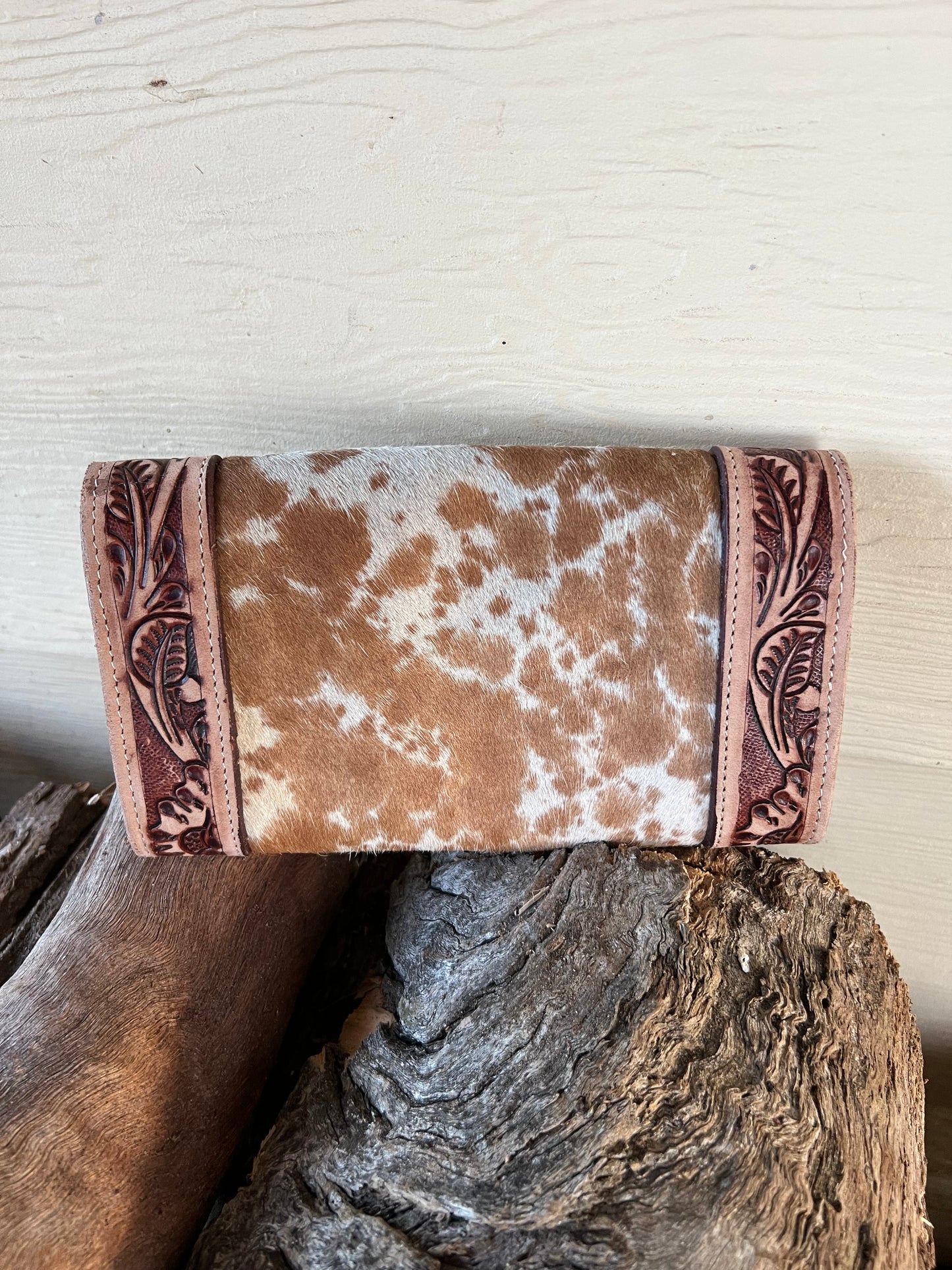 WH Cowhide Purse