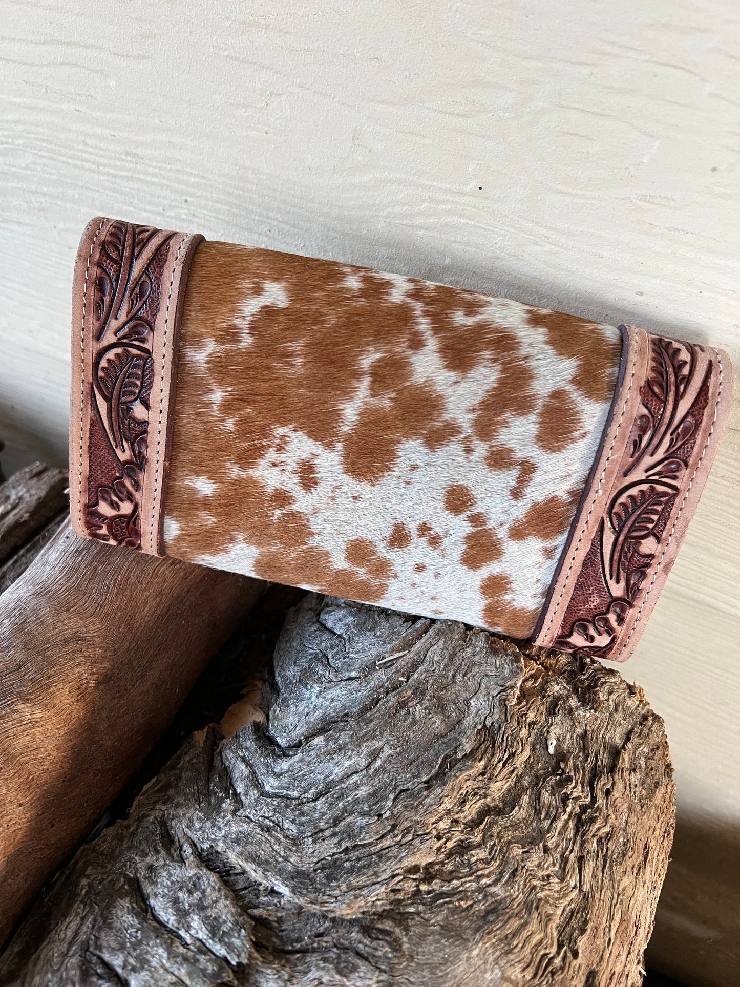 WH Cowhide Purse