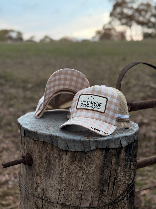 Gingham Trucker