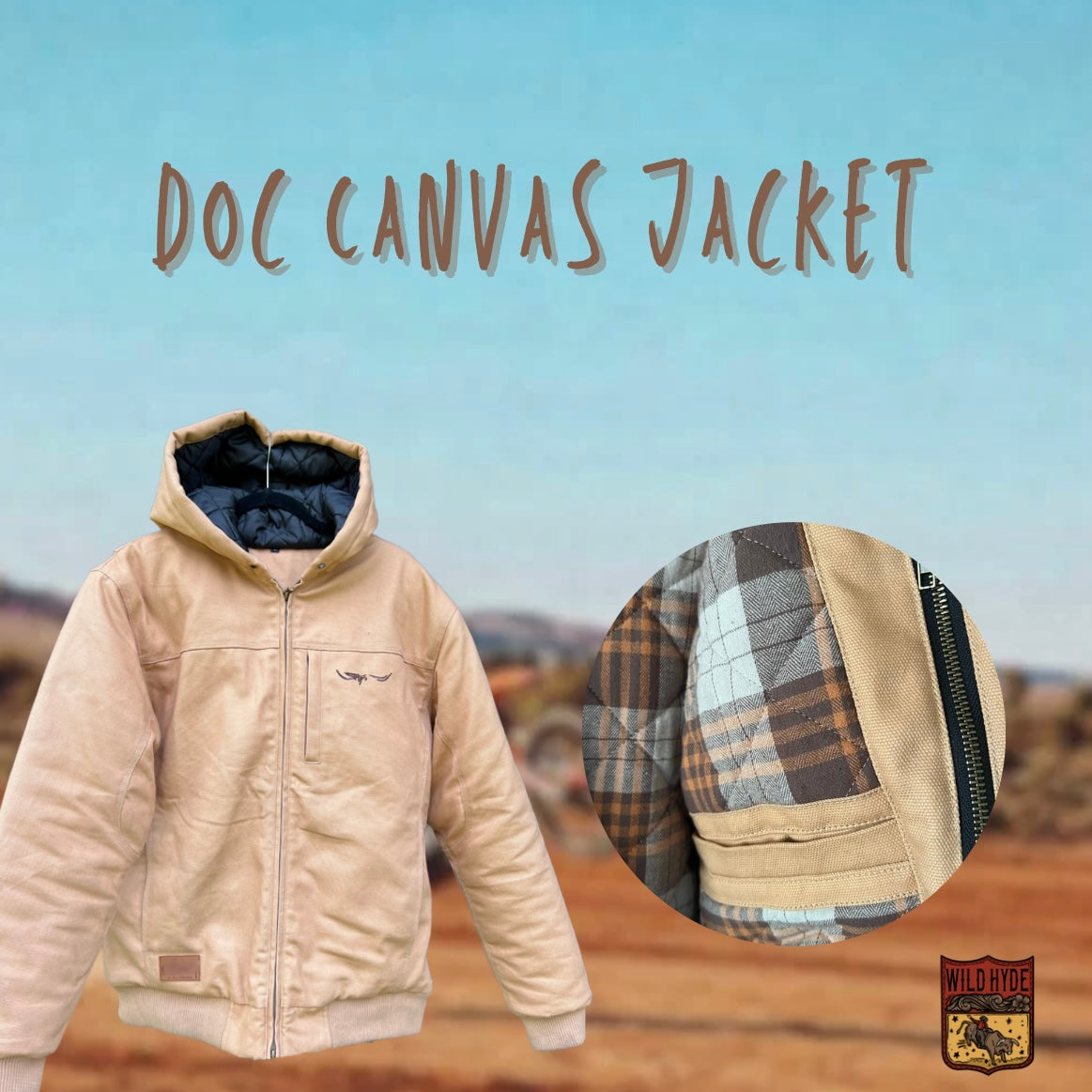 Ladies Doc Canvas Jacket